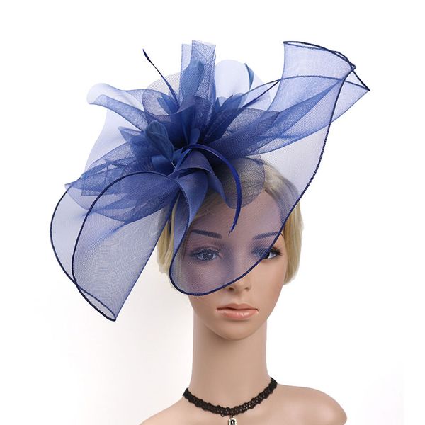 women fascinator clip ladies day races wedding party banquet bridal tiara veil headwear hair accessories, Golden;silver
women fascinator clip ladies day races wedding party banquet bridal tiara veil headwear hair accessories, Golden;silver