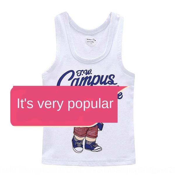 children's vest summer new korean thin super soft audrey cotton cartoon boutique children's vest, Blue
children's vest summer new korean thin super soft audrey cotton cartoon boutique children's vest, Blue
