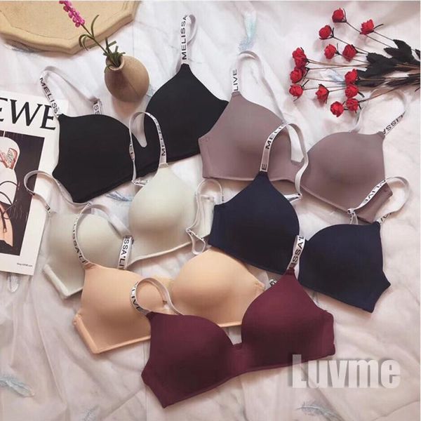 bras comfort wireless for women underwear fashion seamless letter straps bra lingerie adjustable push up bralette, Red;black
bras comfort wireless for women underwear fashion seamless letter straps bra lingerie adjustable push up bralette, Red;black