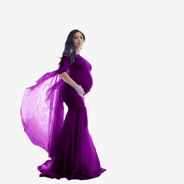 maternity lace stitching props pregnancy dress for p shooting doll collar pregnant dresses for women maternity, White
maternity lace stitching props pregnancy dress for p shooting doll collar pregnant dresses for women maternity, White