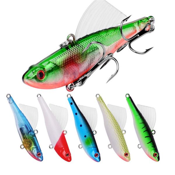 1pcs sinking vibration fishing lure 17.4g 6.8cm hard plastic artificial vib winter ice bait lead swivel jig wing wobblers peche
1pcs sinking vibration fishing lure 17.4g 6.8cm hard plastic artificial vib winter ice bait lead swivel jig wing wobblers peche