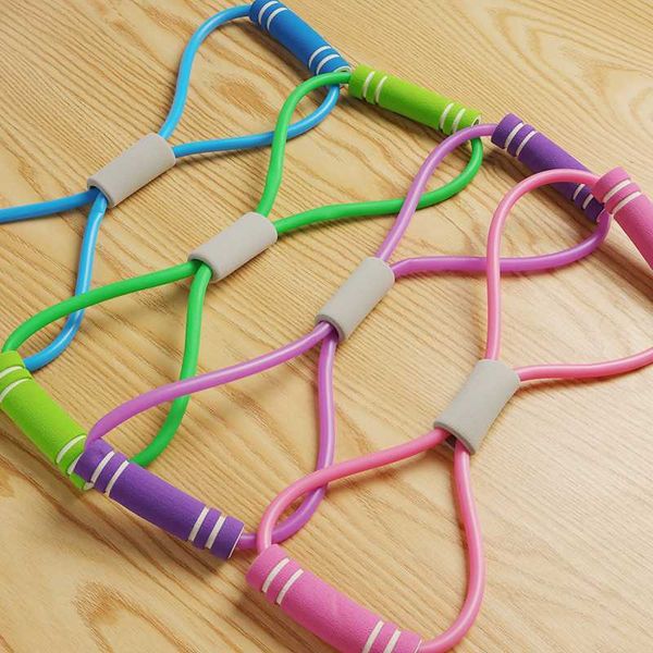 resistance bands fitness 8 word chest expander rope workout muscle band equipment rubber elastic for exercise
resistance bands fitness 8 word chest expander rope workout muscle band equipment rubber elastic for exercise