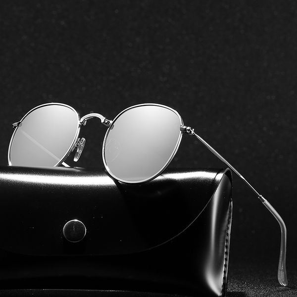 round polarized sunglasses men brand designer polaroid sun glasses women metal frame black lens eyewear driving classic vintage, White;black
round polarized sunglasses men brand designer polaroid sun glasses women metal frame black lens eyewear driving classic vintage, White;black