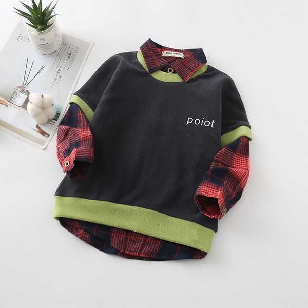 children's plaid fleece vest two-piece vest shirt shirt set new korean all-match suit for boys and girls, White;black
children's plaid fleece vest two-piece vest shirt shirt set new korean all-match suit for boys and girls, White;black