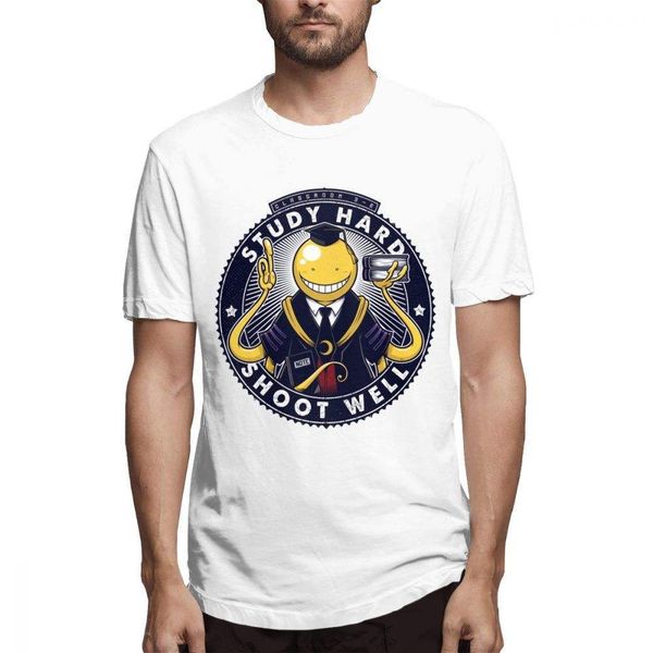 quality print assassination classroom teacher korosensei classroom 3-e t shirt summer fashionable streetwear anime t-shirt, Gray;blue
quality print assassination classroom teacher korosensei classroom 3-e t shirt summer fashionable streetwear anime t-shirt, Gray;blue