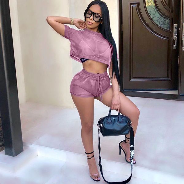 женщины sexy see through mesh 2 шт set club wear summer o-образным вырезом crop top + шорты партии одежды ночной клуб clubwear, Gray
женщины sexy see through mesh 2 шт set club wear summer o-образным вырезом crop top + шорты партии одежды ночной клуб clubwear, Gray
