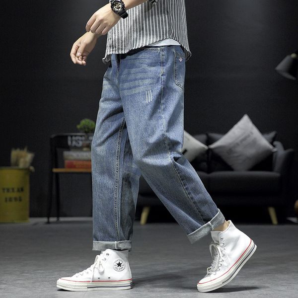 2020 new classic men's jeans cotton fashion trend jeans blue button casual pants japanese large size men's pants
2020 new classic men's jeans cotton fashion trend jeans blue button casual pants japanese large size men's pants