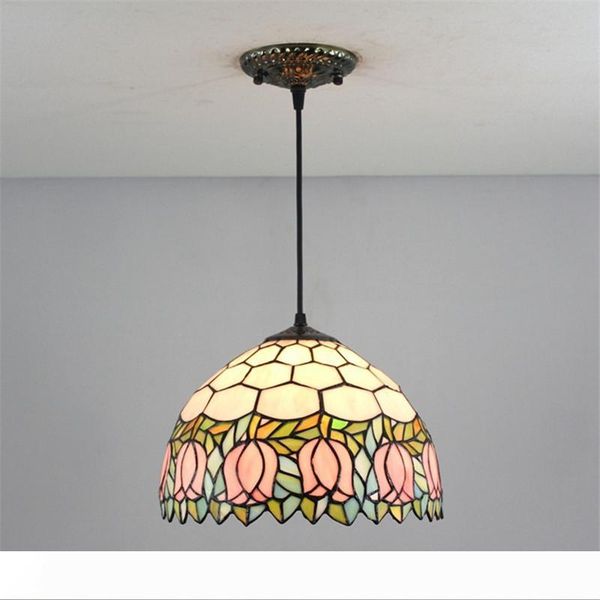 american pastoral creative glazed lamp tiffany stained glass art bar restaurant bedroom chandelier pink tulip chandelier tf034
american pastoral creative glazed lamp tiffany stained glass art bar restaurant bedroom chandelier pink tulip chandelier tf034