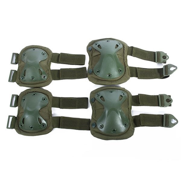 4 colors outdoor cs field equipment tactical knee pads kneecaps suit,a pair of knee pads + a pair of elbow protector, Black;gray
4 colors outdoor cs field equipment tactical knee pads kneecaps suit,a pair of knee pads + a pair of elbow protector, Black;gray