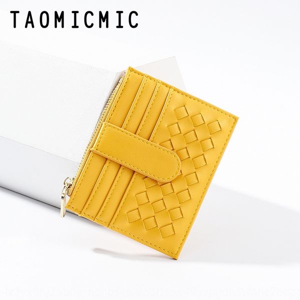 yuexikai fashion woven small bag multi-function card bag wallet coin wallet women's korean thin multi-card coin purse 
yuexikai fashion woven small bag multi-function card bag wallet coin wallet women's korean thin multi-card coin purse
