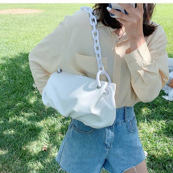 elegant female chain tote new bags for women leather designer handbag solid color high capacity shoulder bags pleated bag #40
elegant female chain tote new bags for women leather designer handbag solid color high capacity shoulder bags pleated bag #40