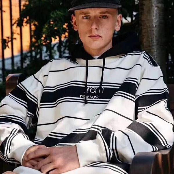 spm black and white striped logo embroidered sweater high street casual men and women couple crew neck hooded sweater hfsswy108
spm black and white striped logo embroidered sweater high street casual men and women couple crew neck hooded sweater hfsswy108