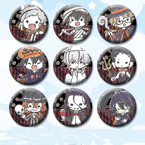 58mm bungo stray dogs anime bagdes dazai osamu nakahara chuya 58mm icons brooch, Gray
58mm bungo stray dogs anime bagdes dazai osamu nakahara chuya 58mm icons brooch, Gray