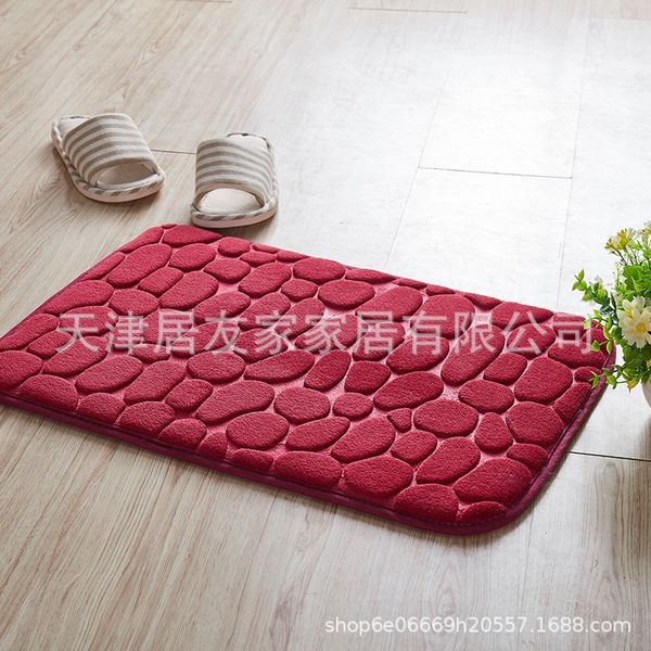 thickened stereo coral fleece embossed non-slip door mat bathroom toilet non-slip mat
thickened stereo coral fleece embossed non-slip door mat bathroom toilet non-slip mat
