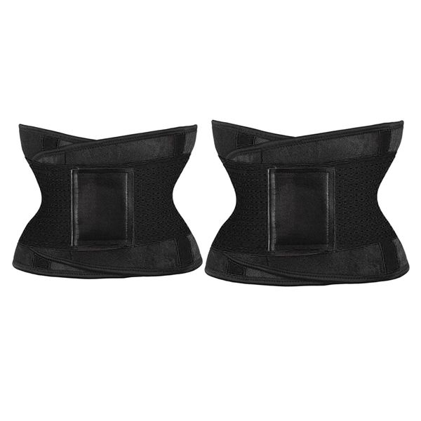 2x женщин талии тренер girdle пояс пояс 2xl / 3xl черный, Black;brown
2x женщин талии тренер girdle пояс пояс 2xl / 3xl черный, Black;brown