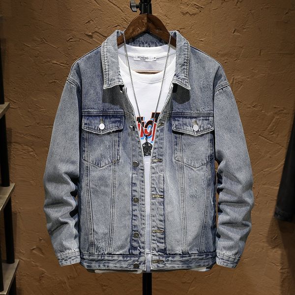 2019 new korean 2019 new denim jacketmen's korean jacket men's denim jacket, Black;brown
2019 new korean 2019 new denim jacketmen's korean jacket men's denim jacket, Black;brown