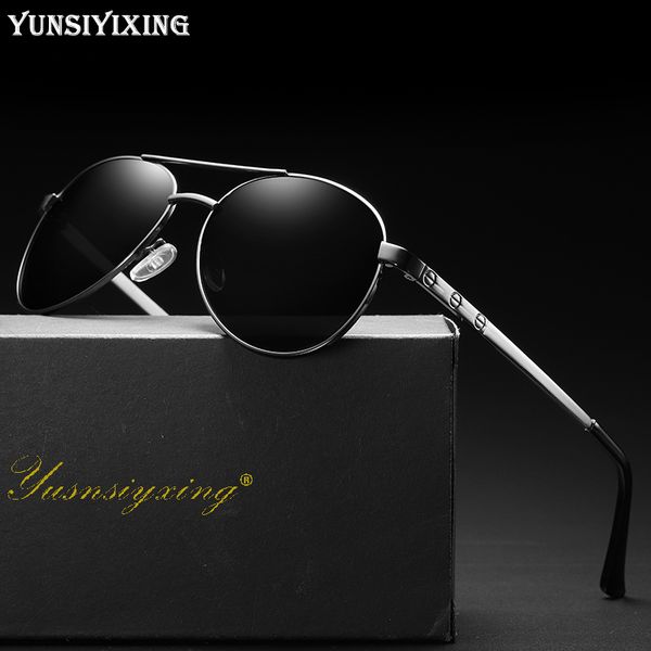 yunsiyixing sunglasses men polarized fashion classic brand pilot sun glasses black uv400 mirror eyewear for men ys6038, White;black
yunsiyixing sunglasses men polarized fashion classic brand pilot sun glasses black uv400 mirror eyewear for men ys6038, White;black