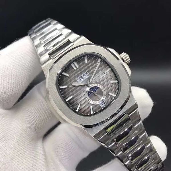 2020 42mm men's watch automatic mechanical movement silver gold stainless steel strap fashion luxury watch 2, Slivery;brown
2020 42mm men's watch automatic mechanical movement silver gold stainless steel strap fashion luxury watch 2, Slivery;brown