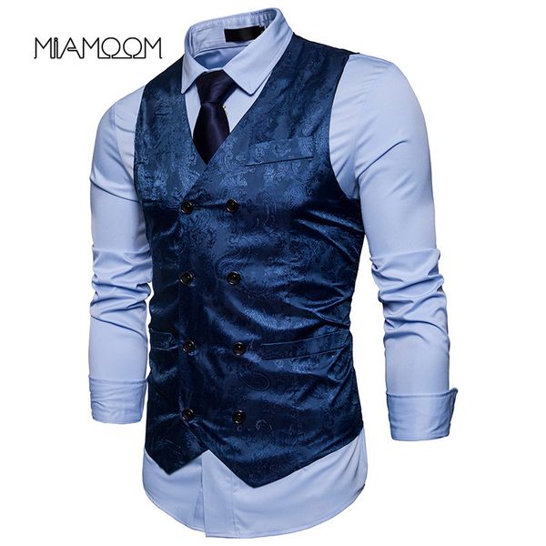 men's vests miamoom men vest elegant business casual slim fit suit style printed waistcoat, Black;white
men's vests miamoom men vest elegant business casual slim fit suit style printed waistcoat, Black;white