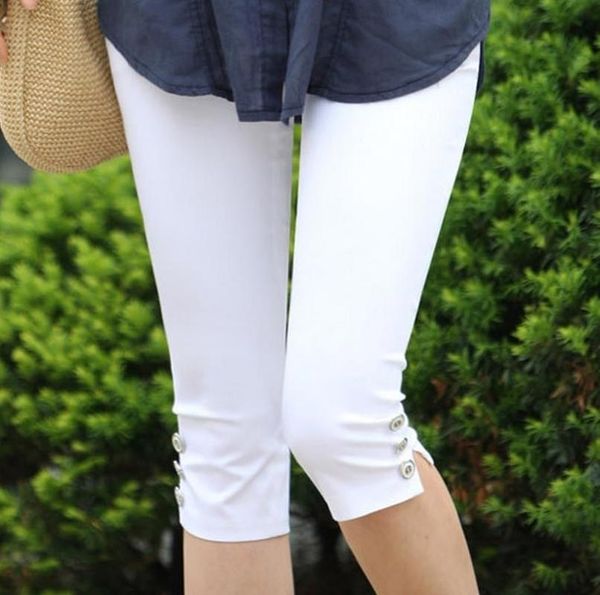 women's pants & capris summer style candy color women thin ladies high waist elastic plus size, Black;white
women's pants & capris summer style candy color women thin ladies high waist elastic plus size, Black;white