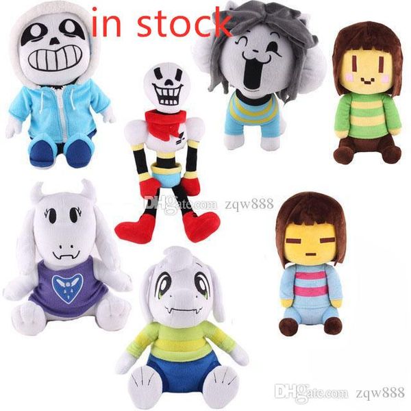 7pcs/lot 20-36cm undertale sans papyrus asriel toriel stuffed doll plush toy for kids christmas gifts noom019
7pcs/lot 20-36cm undertale sans papyrus asriel toriel stuffed doll plush toy for kids christmas gifts noom019