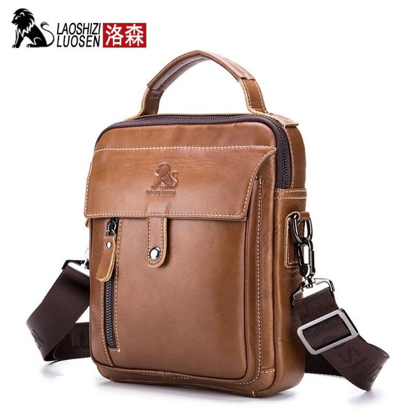 men's genuine leather trend messenger bag retro style classic design simple multi-function wild large capacity messenger bag
men's genuine leather trend messenger bag retro style classic design simple multi-function wild large capacity messenger bag