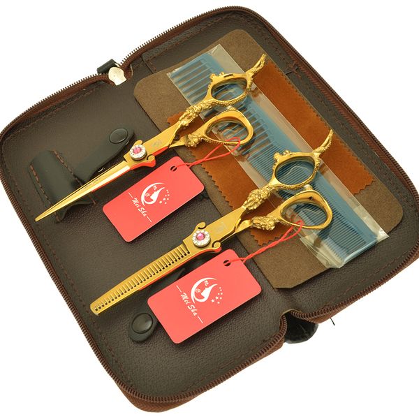 hair scissors salon professional barbers 6.0" cutting shear thinning dragon handle japanese steel clippers a0152a
hair scissors salon professional barbers 6.0" cutting shear thinning dragon handle japanese steel clippers a0152a