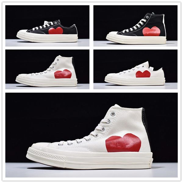 men women 1970s big eyes play chuck 70 multi heart 70s hi canvas shoes classic 1970 common name skateboarders men's casual shoes 03, Black
men women 1970s big eyes play chuck 70 multi heart 70s hi canvas shoes classic 1970 common name skateboarders men's casual shoes 03, Black