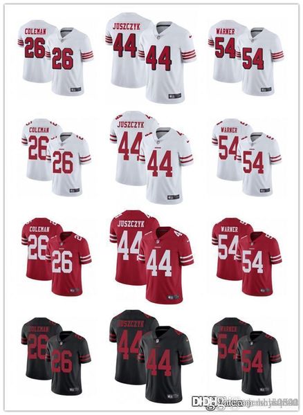men women youth san francisco 49ers jersey 54 fred warner 44 kyle juszczyk 26 tevin coleman football jerseys red black white, Black;red
men women youth san francisco 49ers jersey 54 fred warner 44 kyle juszczyk 26 tevin coleman football jerseys red black white, Black;red
