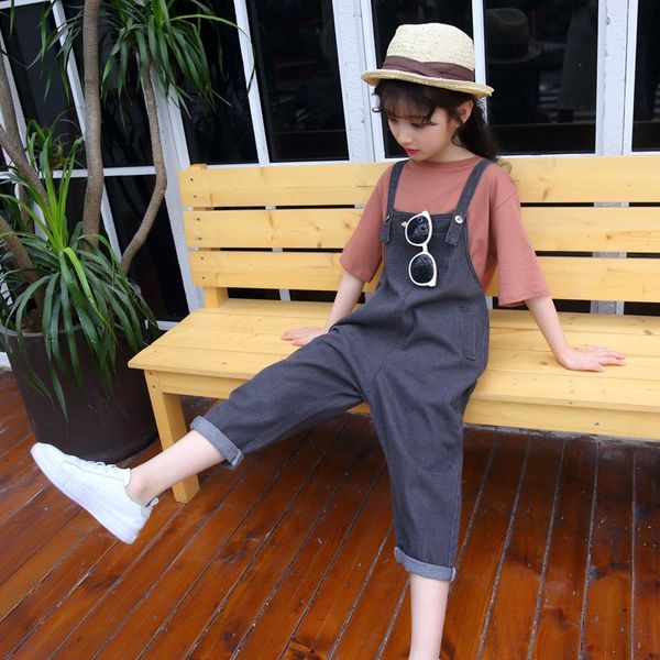 girls' denim belt 2019 harlan and jeans autumn new korean style medium and large children loose harlan pants long pants jeans, Blue
girls' denim belt 2019 harlan and jeans autumn new korean style medium and large children loose harlan pants long pants jeans, Blue