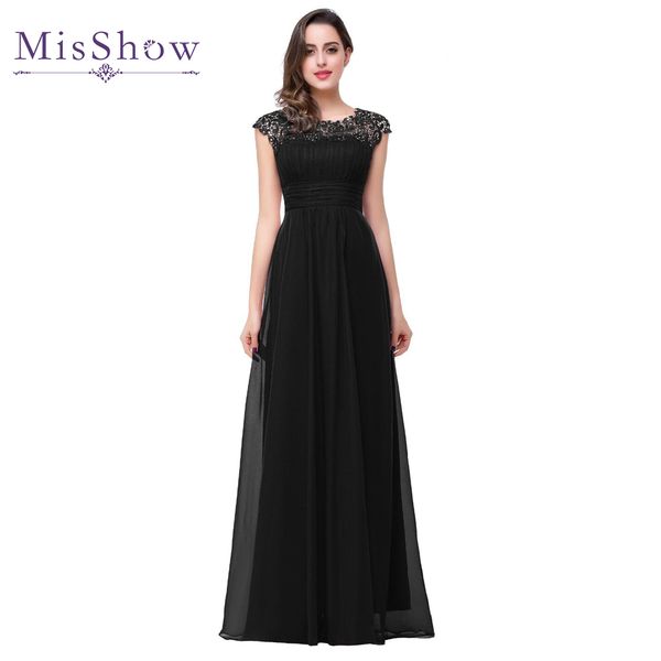 babyonlinedress elegant chiffon lace beaded long evening dresses robe de soiree vestido de festa cap sleeve evening prom gown cps261, Black;red
babyonlinedress elegant chiffon lace beaded long evening dresses robe de soiree vestido de festa cap sleeve evening prom gown cps261, Black;red