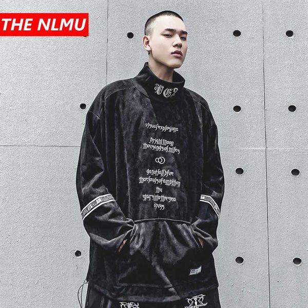 2020 autumn winter sweatshirts pullover men embroidered letters turtleneck streetwear black hip hop loose coat hoodies wq028
2020 autumn winter sweatshirts pullover men embroidered letters turtleneck streetwear black hip hop loose coat hoodies wq028