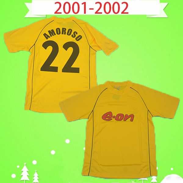 2001 2002 retro soccer jersey home yellow away gray classic vintage football shirt rosicky ricken amoroso koller ewerthon, Black;yellow
2001 2002 retro soccer jersey home yellow away gray classic vintage football shirt rosicky ricken amoroso koller ewerthon, Black;yellow