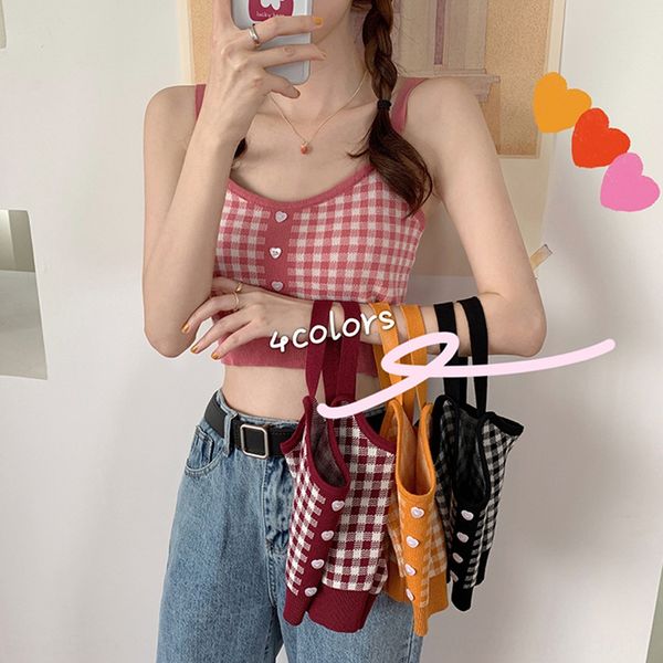 summer 2020 new ins all-match age reduction plaid camisole women's coat short navel knitted base shirt, Camo
summer 2020 new ins all-match age reduction plaid camisole women's coat short navel knitted base shirt, Camo