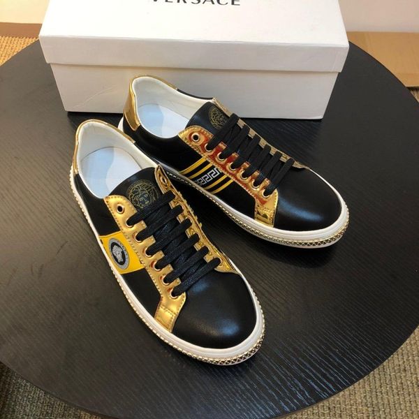 new2 luxury business men's casual shoes fashion wild sports shoes outdoor travel men's shoes original box packaging zapatos hombre, Black
new2 luxury business men's casual shoes fashion wild sports shoes outdoor travel men's shoes original box packaging zapatos hombre, Black