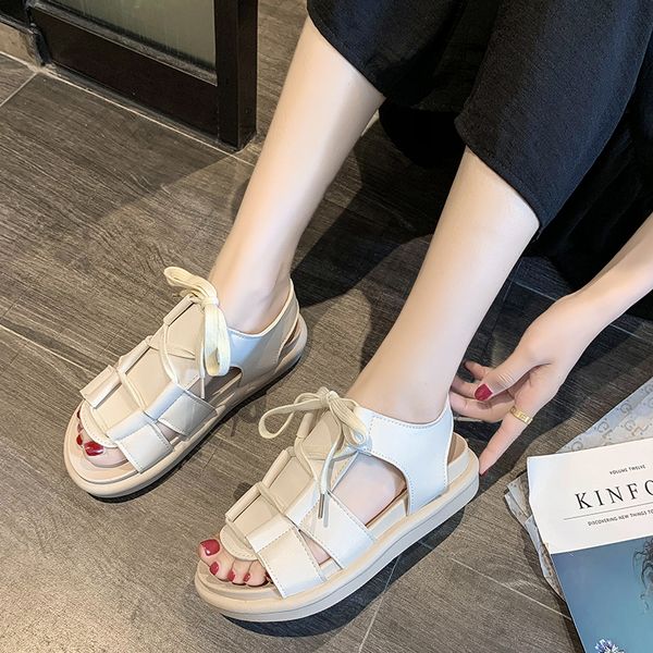 sandals 2021 summer fashion female ins net red fairy wind flat bottom students evening, Black
sandals 2021 summer fashion female ins net red fairy wind flat bottom students evening, Black