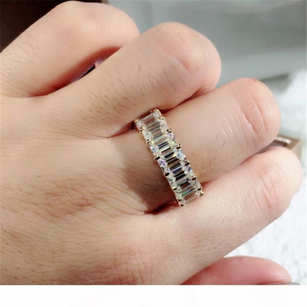 i new arrival luxury jewelry 925 sterling silver &gold fill princess cut white z cz diamond women wedding engagement band, Slivery;golden
i new arrival luxury jewelry 925 sterling silver &gold fill princess cut white z cz diamond women wedding engagement band, Slivery;golden