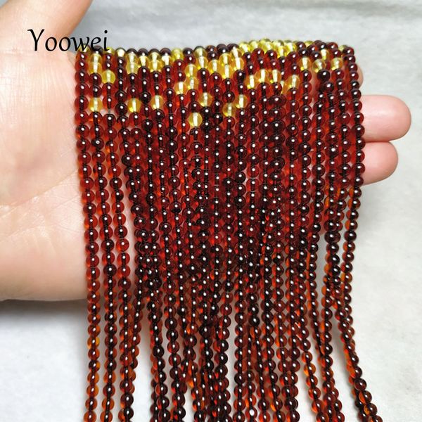 yoowei new 4mm baltic cherry amber necklace round loose beads genuine natural amber diy small sweater chain necklace wholesale, Silver
yoowei new 4mm baltic cherry amber necklace round loose beads genuine natural amber diy small sweater chain necklace wholesale, Silver