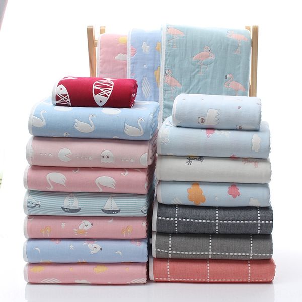 pure cotton 6-layer gauze 110*110 children's infant quilt 6-layer gauze children's quilt has no fluorescence bath towel bath towel
pure cotton 6-layer gauze 110*110 children's infant quilt 6-layer gauze children's quilt has no fluorescence bath towel bath towel