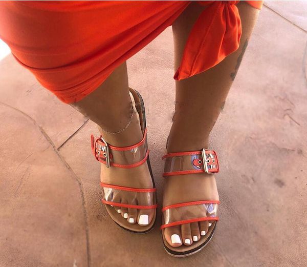 2019 women sandals summer outside slippers ladies cute flat buckle slippers women cs09, Black
2019 women sandals summer outside slippers ladies cute flat buckle slippers women cs09, Black