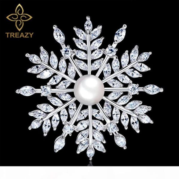 wholesale luxury cubic zirconia snowflake wedding brooch pin silver color pearl brooches &pins for women bridal wedding accessories, Gray
wholesale luxury cubic zirconia snowflake wedding brooch pin silver color pearl brooches &pins for women bridal wedding accessories, Gray