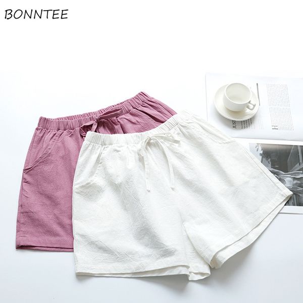 shorts women high waist elastic solid pockets thin leisure chic womens summer short loose wide leg girls outwear korean students, White;black
shorts women high waist elastic solid pockets thin leisure chic womens summer short loose wide leg girls outwear korean students, White;black