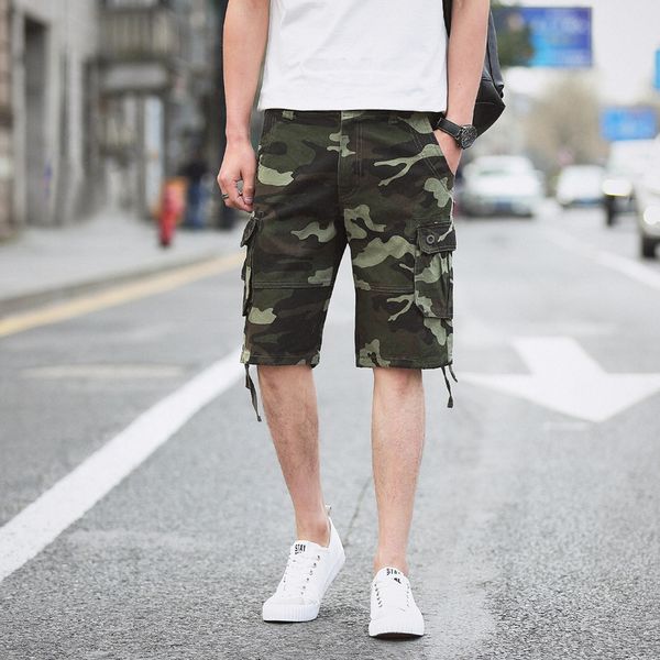 2020 summer mens baggy multi pocket camo shorts cargo loose breeches male long camouflage bermuda capris plus size, White;black
2020 summer mens baggy multi pocket camo shorts cargo loose breeches male long camouflage bermuda capris plus size, White;black