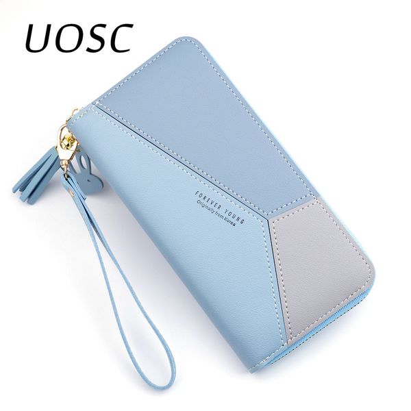 uosc fashion ladies wallet women long wallets zipper purse patchwork panelled wallets big capacity clutch money bag card holder, Red;black
uosc fashion ladies wallet women long wallets zipper purse patchwork panelled wallets big capacity clutch money bag card holder, Red;black