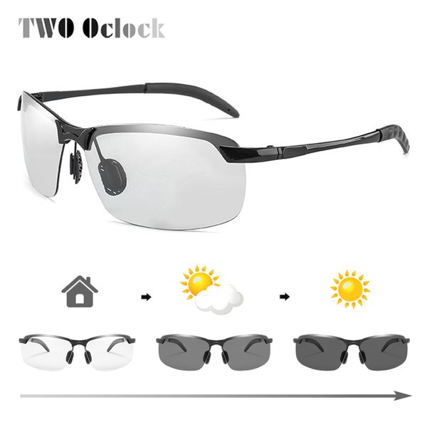 pchromic sunglasses men polarized driving chameleon glasses male change color sun glasses day night vision driver's eyewear, White;black
pchromic sunglasses men polarized driving chameleon glasses male change color sun glasses day night vision driver's eyewear, White;black