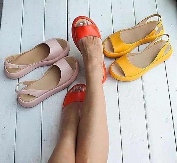 women flat summer sandals woman peep toe female pu fashion summer shoes 2020 new comfortable plus size shoes women popular trend, Black
women flat summer sandals woman peep toe female pu fashion summer shoes 2020 new comfortable plus size shoes women popular trend, Black