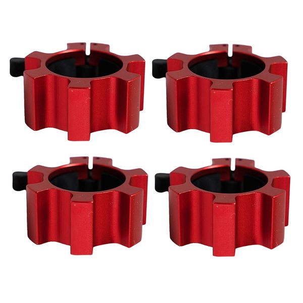 4x solid dumbbell clamp collars barbell spin lock gym weight bar clip red
4x solid dumbbell clamp collars barbell spin lock gym weight bar clip red