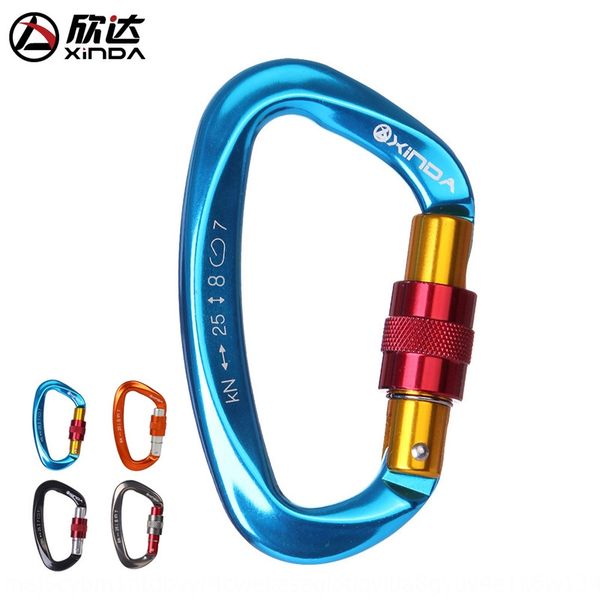 main safety climbing buckle quick-hanging d-type main lock outdoor climbing equipment supplies safety lock
main safety climbing buckle quick-hanging d-type main lock outdoor climbing equipment supplies safety lock
