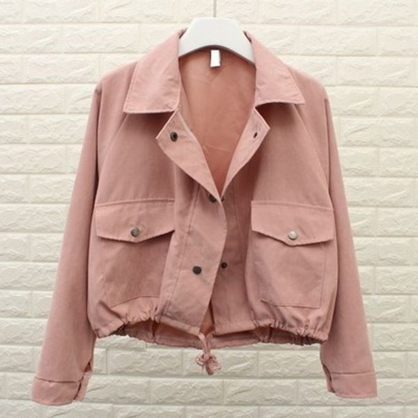 ycnor 2019 spring and autumn new korean style loose jacket slimming single-breasted lapel long sleeve drawstring short jacket for female stu, Black;brown
ycnor 2019 spring and autumn new korean style loose jacket slimming single-breasted lapel long sleeve drawstring short jacket for female stu, Black;brown