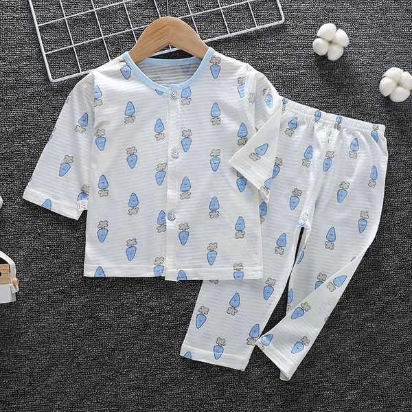syxtm children's pure cotton home clothes set thin baby air conditioning clothes boys and girls long sleeve ice air conditioning pajama
syxtm children's pure cotton home clothes set thin baby air conditioning clothes boys and girls long sleeve ice air conditioning pajama